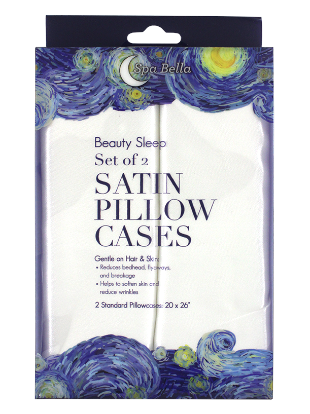 2PC SATIN PILLOW CASE